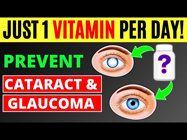 #1 Top Vitamins for your EYE | Eye Health | Stop Vision Loss!