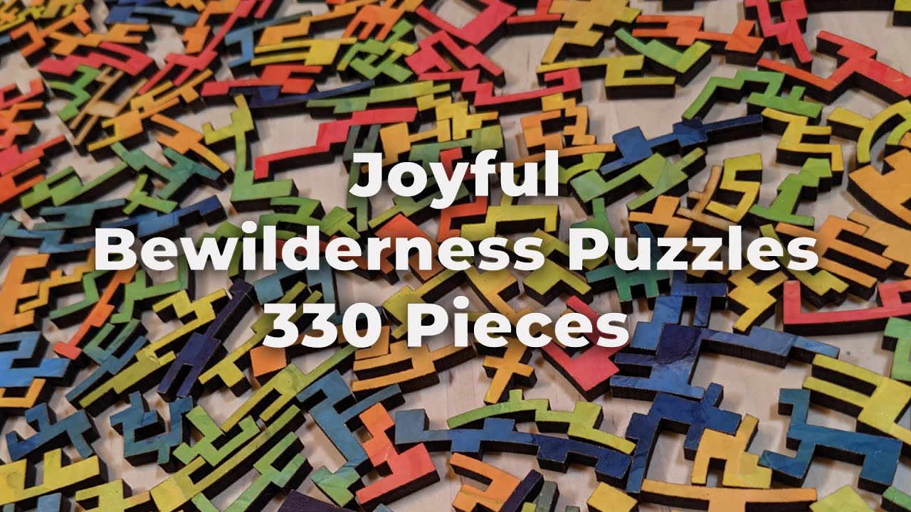 Puzzle Time Lapse Joyful Bewilderness Puzzles 330 Pieces YouTube