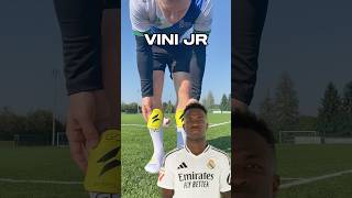 How To Wear Shin Pads Like Vini Jr
