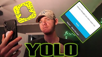YOLO SNAPCHAT QUESTIONS!