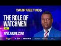 The role of watchmen part 1  apostle arome osayi