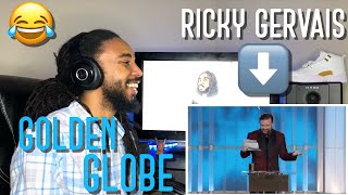 Ricky Gervais - Golden Globes 2012 (Reaction)