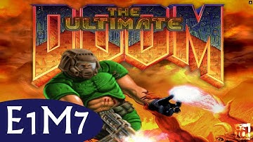 Ultimate Doom E1M7 Computer Station (All Secrets)