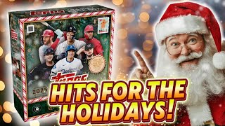 NEW RELEASE!☃️ 2025 Topps Holiday Baseball Mega Box Review!