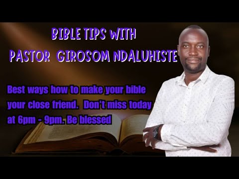 TUESDAY EVENING SERVICE LIVE ON 06 01 2026 WITH PASTOR GIRISOMU NDALUHISTE 