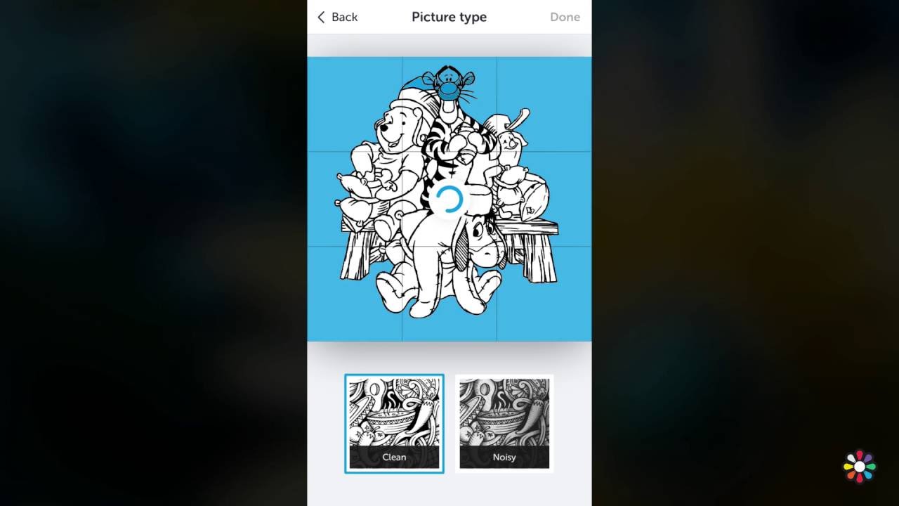 how to use the import feature in recolor youtube