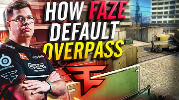 How FaZe defaults Overpass (T-SIDE) | CSGO Default