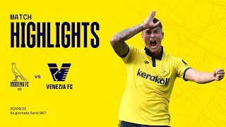 Highlights Serie BKT: Modena - Venezia 1-3 