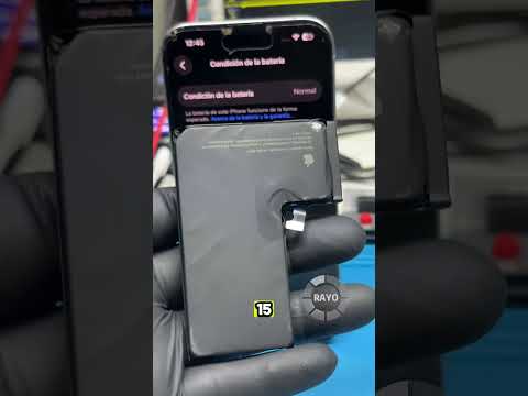Batería explotada iPhone  15 pro se reinicia y se apaga solito