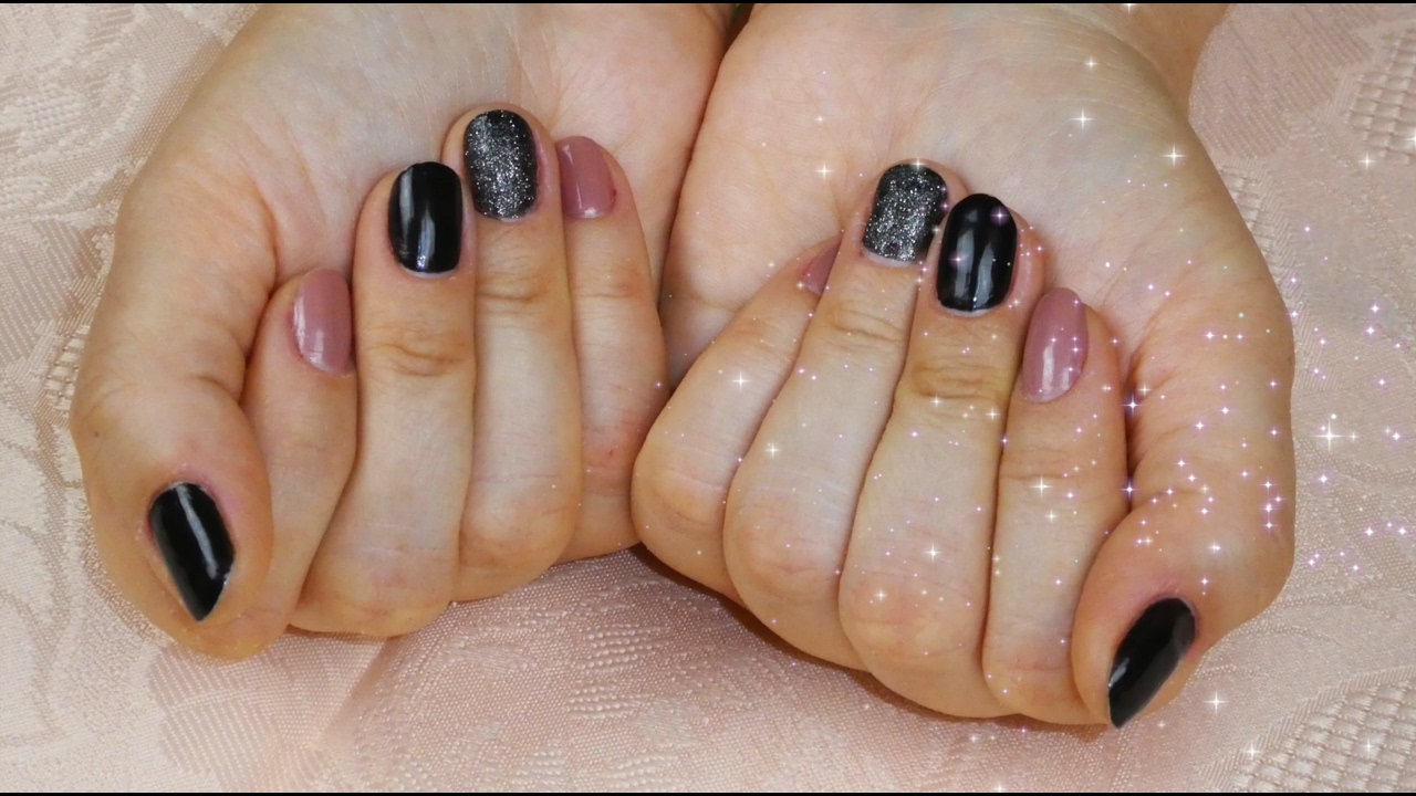 Black and Pink Nail Designs - wide 6
