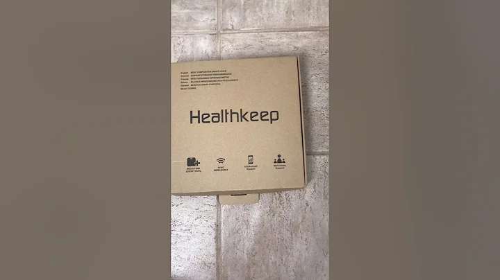 Healthkeep Bluetooth body fat scale instruction