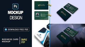 Create A Professional Business Card Mockup In Photoshop