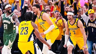 Indiana Pacers take 2-1 series lead after Tyrese Haliburton Game Winner | Game 3