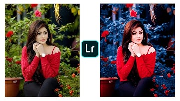 Lightroom Realistic Dark Effect Photo Editing Tutorial🙉// Lightroom Background colour Change Preset