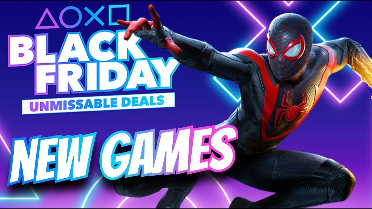 13 Brand new games with BIG discounts on the PS Store Black Friday Sale