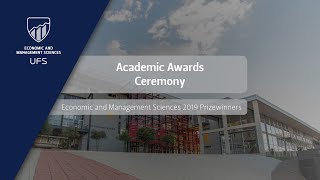 2019 Faculty of Economic and Management Sciences Academic Awards Ceremony