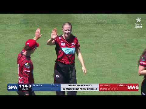 Hagley Oval HEAT | Magicians v Sparks | SHORT HIGHLIGHTS | Dream11 Super Smash | Christchurch