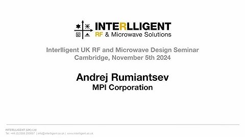 MPI AST - Establishing traceability of wafer-level measurements @ mm-Wave frequency