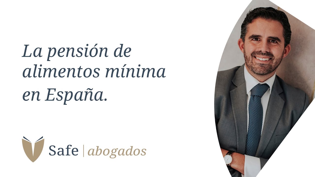 La pensión de alimentos mínima vital en España - Safe Abogados