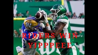 Saskatchewan Roughriders & Winnipeg Blue Bombers  Review @thesskroughriders