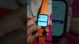 free fire India instal in T800 ultra smart watch 🔥me #smartwatch #bass #youtubeshorts #applewatch Resimi