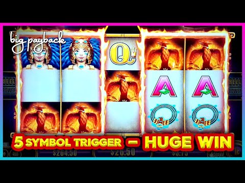 5 Symbol Retrigger → HUGE WIN! Fire Light Eruption Slot - HOT NEW GAME!