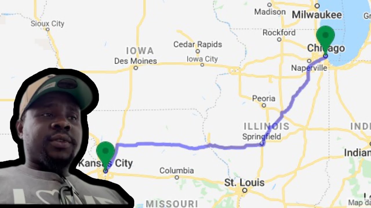 Amanah trucking Vlog ( Indiana to Kansas City )￼