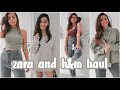 ZARA & H&M TRY ON HAUL | Autumn/Winter Must Haves | Harshala Patil