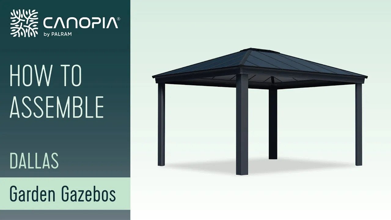 How To Assemble Dallas Garden Gazebo | Canopia [FULL GUIDE]