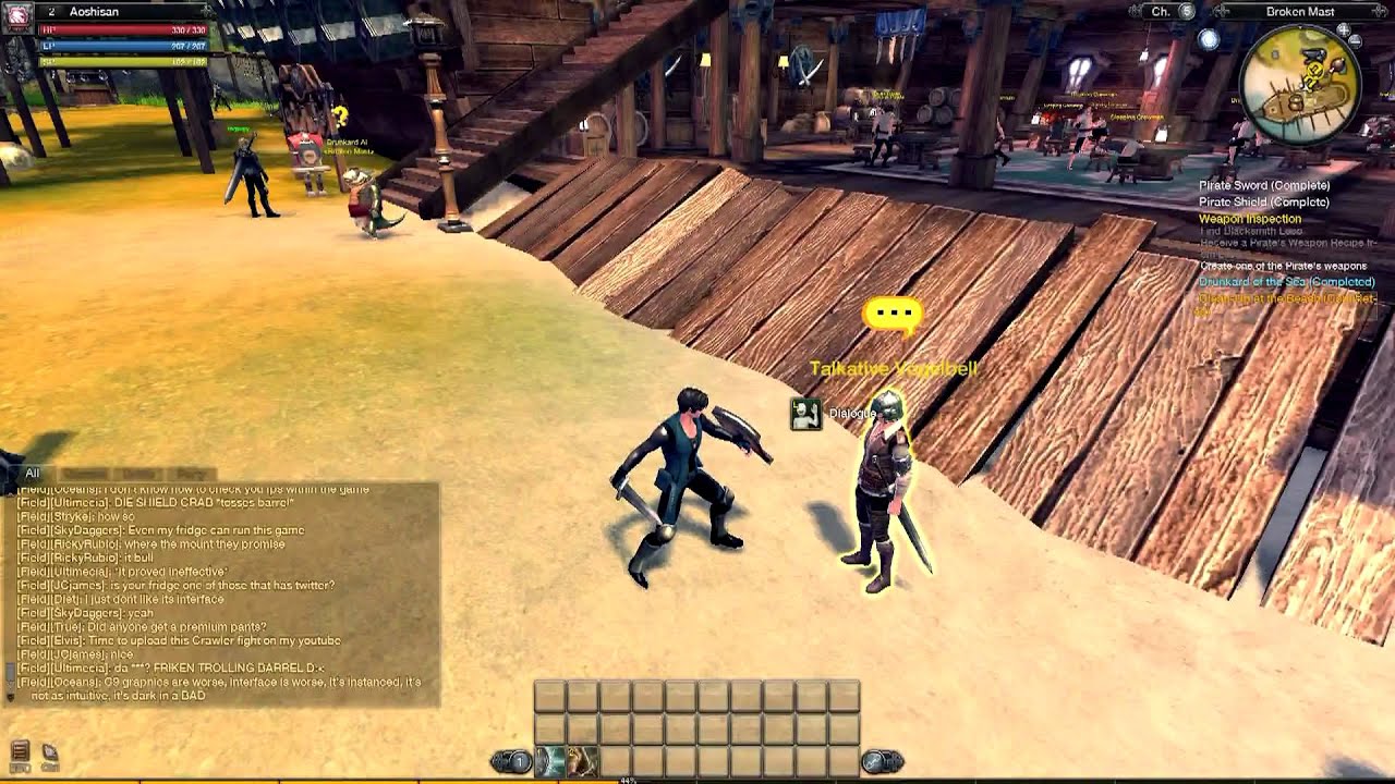 RaiderZ Closed Beta Gameplay w/ Aoshisan