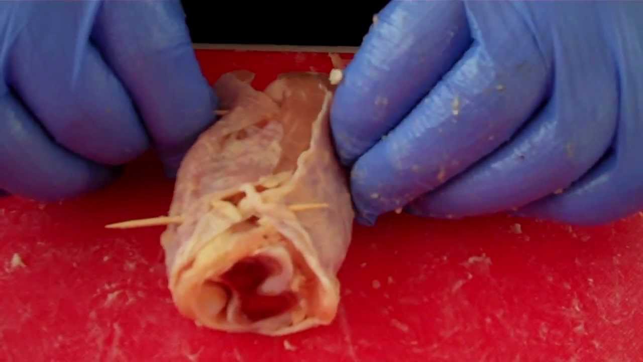 Trimming Chicken Thighs | how to trim competition bbq chicken - YouTube