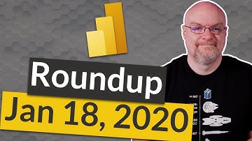 All about DAX and data modeling in Power BI... (Roundup | Jan 18, 2021)