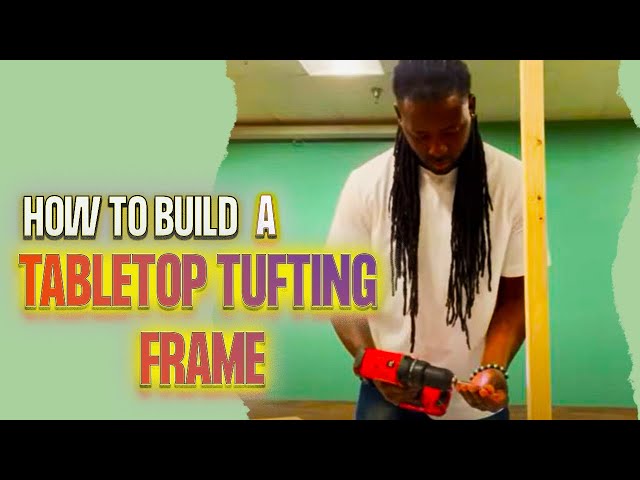 let's build a rug tufting frame ✨💕 this is NOT a tutorial ❌ I will NO, rug  tufting frame diy
