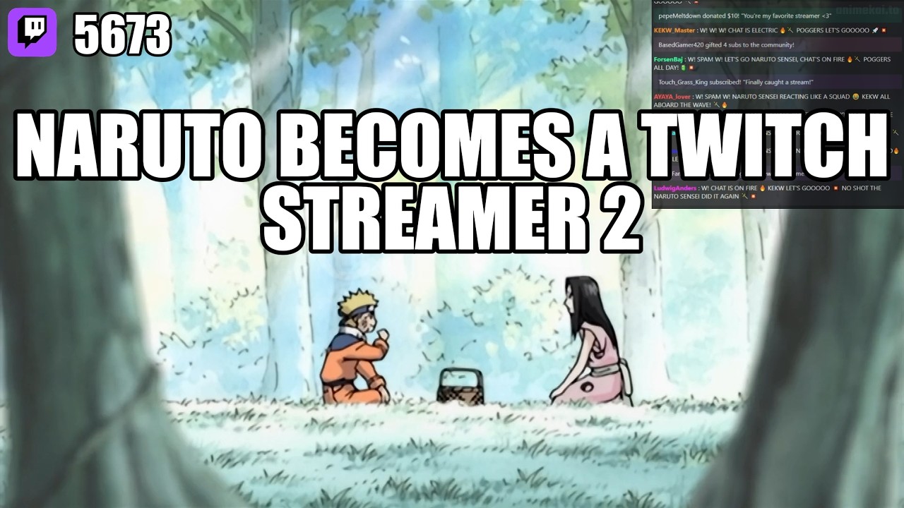 Naruto Becomes a Twitch Streamer | Episode 2 - YouTube