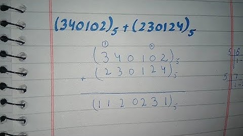 Addition of base 5 System, Addition of Base 5 Number System in Urdu