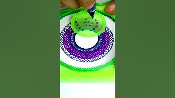 spirograph ll spirograph drawing ll spirograph scale #a24maths #shorts #youtubeshorts