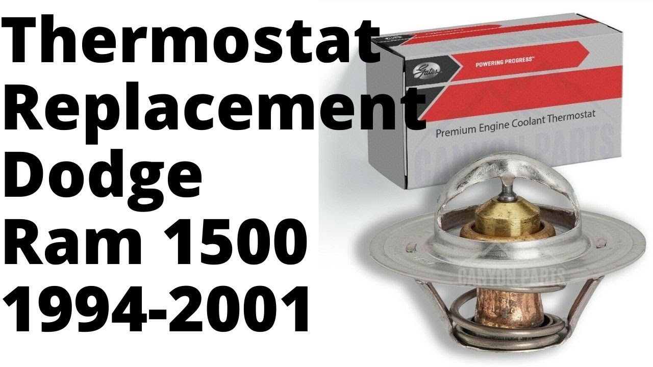 Dodge Ram 1500 Thermostat Replacement - YouTube