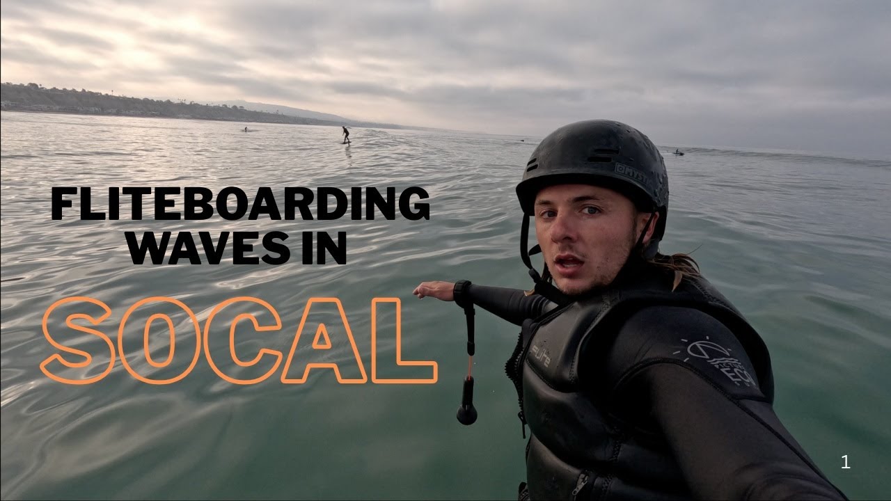 Riding Waves On The Fliteboard Ultra - SoCal