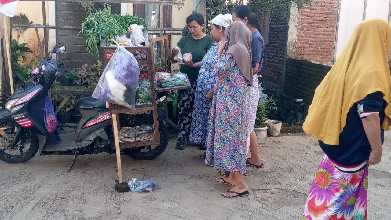 Jualan sayur keliling 5