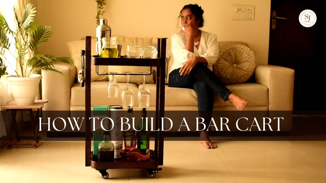 DIY Bar Cart/Tea Trolley | Building my Boyfriend's Birthday Gift