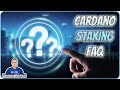 Cardano Staking and Wallet FAQ | Everything You Need To Know