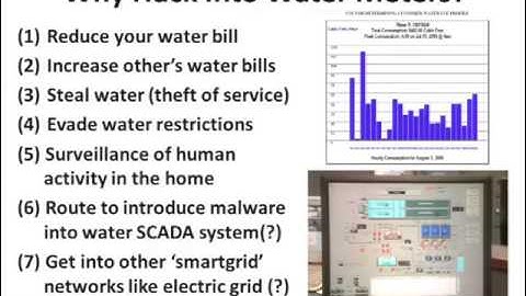 DEFCON 19  Vulnerabilities of Wireless Water Meter Networks