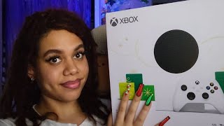ASMR Unboxing An Xbox Series S | Tapping, Scratching & A LOT of talking