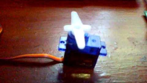 PIC16F887 WITH SERVO MOTOR UNDER THE VB APPLACATION