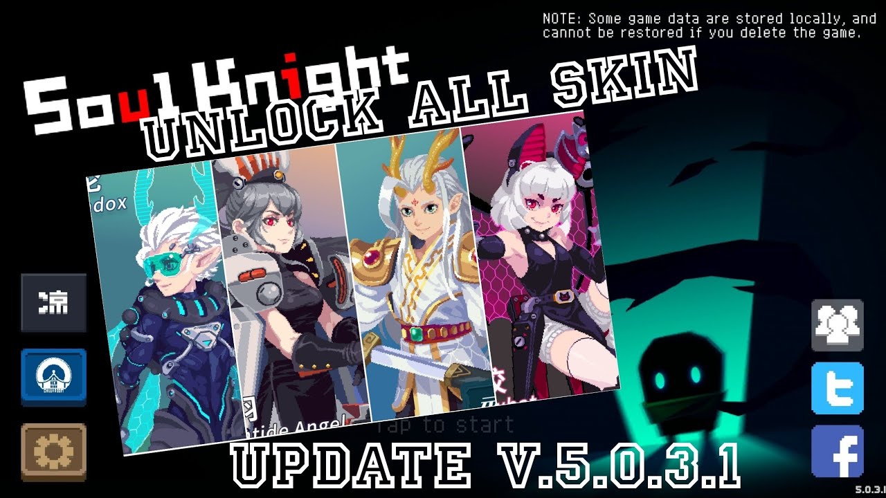 HACK SOUL KNIGHT UNLOCK ALL CHARACTERS AND SKIN AND EVERYTHING WITH