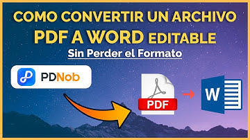 Cómo CONVERTIR PDF a Word EDITABLE Sin Perder Formato 2025✅ Rápido y Fácil