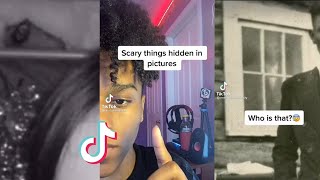 Scary Things Hidden in Pictures😳| TikTok Compilation #1