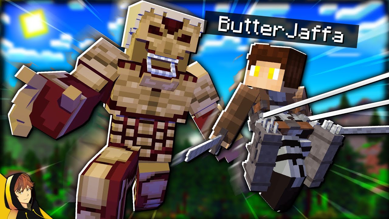 NEW ATTACK ON TITAN MOD!!!  Minecraft [Shingeki no Kyojin