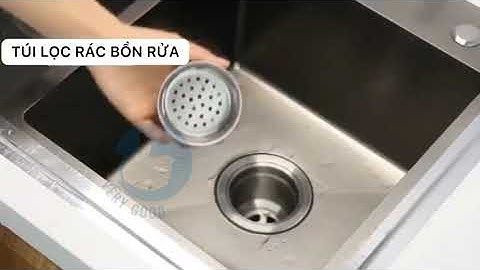 (Thuyết minh) 100 túi lọc rác thông minh bồn rửa