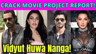 Vidyut Huwa Nanga! Crack Movie Project Making | KRK | #krkreview #crack #vidyutjammwal #norafatehi